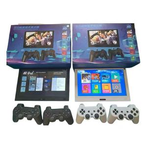 Consola <span class=keywords><strong>de</strong></span> juegos V8 <span class=keywords><strong>de</strong></span> dos manijas, TV pequeña grande <span class=keywords><strong>de</strong></span> 12 pulgadas, compatible con proyección <span class=keywords><strong>de</strong></span> pantalla <span class=keywords><strong>de</strong></span> teléfono móvil, USB Multimedia 64G 20000 juegos - Product Image 1