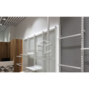 Espositore <span class=keywords><strong>da</strong></span> <span class=keywords><strong>Parete</strong></span> di Lusso per Abbigliamento, Appendiabiti in Metallo per Negozi - Product Image 4