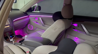 Kit d'éclairage intérieur universel pour voiture, bande lumineuse LED ambiante, adapté à 99% des modèles de véhicules, automobile, 24 lumières en 1