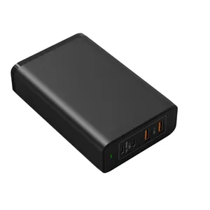 USB C 충전기 245W 200W 4 포트 빠른 충전기 GaN PD 3.1 충전 여행 벽 충전기 블록 전원 어댑터 노트북, 전화