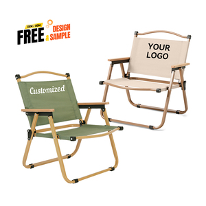 Chaise pliante d'extérieur en acier personnalisée Kermit, banc portable en fer pour camping, pêche, parcs, plage, jardin, en tissu Oxford - Product Image 2