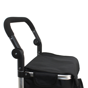 Nueva tela impermeable Europea personalizada de alta calidad desmontable plegable mercado ruedas plegable carrito de la compra - Product Image 6