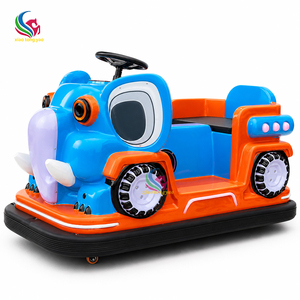 Voiture tamponneuse électrique pour enfants en forme d'éléphant, à double siège, à batterie, avec musique LED, pour centre commercial, parc et aire de jeux - Product Image 6