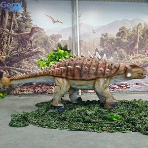Modelo de Robot Animatrónico de Anquilosaurio Gigante Realista de 5 Metros, Estatua de Dinosaurio Grande para Decoración de Parques de Atracciones y Parques Temáticos - Product Image 3