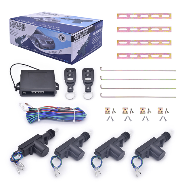 1 Control 3 Central Door Lock for Cars Accessories Remote Control Car Electric Central Locking System