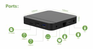 Entrega Rápida, TV Box Android 11, Amlogic S905W2 Quad Core, Wifi 5G LAN, Reproductor Multimedia de Streaming 4K - Product Image 2