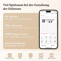 Produk Baru Nimbot D110M Printer Thermal Android IOS 15mm untuk Stiker Label Perekat Dengan Sertifikasi FCC, CE, ROHS Dll