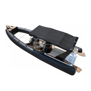 2024 Hypalon Rib Boat 860 avec console centrale <span class=keywords><strong>de</strong></span> bateau d'eau salée gonflable 9m <span class=keywords><strong>de</strong></span> profondeur v péniches <span class=keywords><strong>de</strong></span> <span class=keywords><strong>luxe</strong></span> - Product Image 5