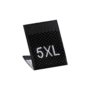 New Clothing <strong>Label</strong> <strong>Custom</strong> <strong>Jeans</strong> Garment <strong>Custom</strong> Brand Damask Woven <strong>Labels</strong> Tags - Product Image 6