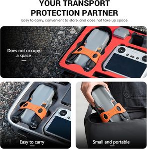 Startrc Orange Nâng Cấp Cánh Quạt Bảo Vệ Phụ Kiện Cho DJI Air 3S/Không Khí <span class=keywords><strong>3</strong></span> Vật Liệu Nhựa Drone Phụ Kiện - Product Image 4