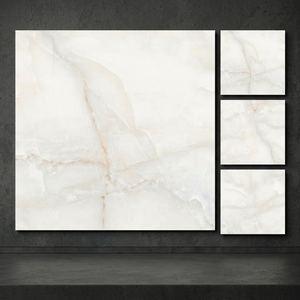 Azulejos de porcelana esmaltada brillante de 60x60 cm, elegantes para pisos interiores en diseños de casas modernas. - Product Image 4