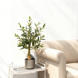 Arbre <span class=keywords><strong>d</strong></span>'olivier artificiel réaliste, <span class=keywords><strong>plantes</strong></span> <span class=keywords><strong>d</strong></span>écoratives, verdure réaliste, résistant aux intempéries, ignifuge, pour la <span class=keywords><strong>d</strong></span>écoration intérieure et commerciale - Product Image 4