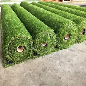 Gazon synthétique en plastique, 35mm, 10 pièces, herbe de jardin pour décoration d'hôtel