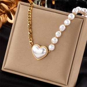 Collar con Proyección <span class=keywords><strong>de</strong></span> Corazón con Garantía <span class=keywords><strong>de</strong></span> <span class=keywords><strong>Precio</strong></span> Insuperable, Decoración Exquisita con Pedrería, Regalo para Tía - Product Image 1