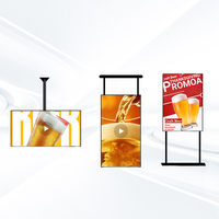 Pantalla LCD de Alta Luminosidad (2500 Nits) para Ventanas, Señalización Digital, Publicidad en Centros Comerciales, Basada en la Nube