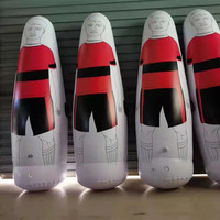 Mur humain gonflable pour l'entraînement au football, équipement auxiliaire, cible de simulation sans obstacle pour le tir, mannequin pour le basketball et le volleyball
