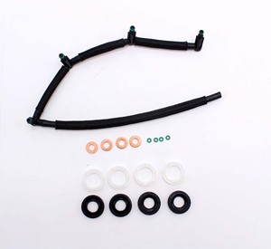 Juego de Juntas Tóricas y Arandelas de Sellado para Inyector de Combustible para Ford <span class=keywords><strong>Peugeot</strong></span> Citroen 3M5Q9K022AC 1233685 198299 1982A0 VA0864 - Product Image 1