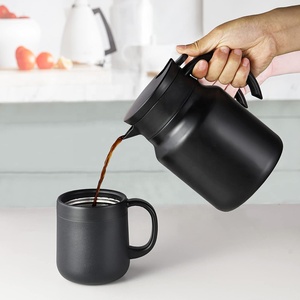 Carafe à café thermique en acier inoxydable 316 à double paroi <span class=keywords><strong>avec</strong></span> filtre à eau amovible Bouteille isolée - Product Image 2
