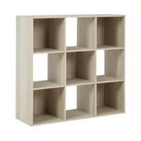 Bibliothèque de stockage de livres naturels personnalisés organisateur panneau de bois bibliothèque et organisateur pour la maison bureau salon étagère