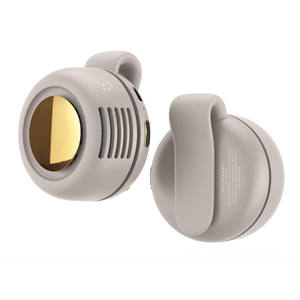 Ventilador Portátil LM Whirlwind Clip, Sin Aspas, Diseño de Botón, Funciona con Batería, Silencioso, Mini Ventilador para Uso en Interiores y Exteriores, Modelo LM25548 - Product Image 1