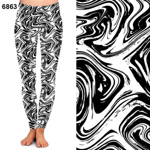 Galaxy Space <strong>Cloud</strong> <strong>Leggings</strong> Factory Direct Sale 92% Polyester 8% Spandex Super <strong>Soft</strong> High Waist Casual <strong>Leggings</strong> - Product Image 3