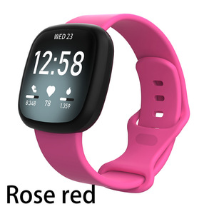 Bracelet de <span class=keywords><strong>montre</strong></span> intelligente en silicone de sport de haute qualité pour <span class=keywords><strong>Fitbit</strong></span> Versa 3 <span class=keywords><strong>Fitbit</strong></span> <span class=keywords><strong>Sense</strong></span> bracelet de <span class=keywords><strong>montre</strong></span> de remplacement - Product Image 4