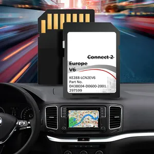 2 V6 yazılım sürümü Sd kart GPS haritalar güncelleme navigasyon bağlamak için avrupa Nissan Nissan notlar siyah plastik araba navigasyon C2V6