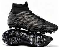 Chaussures de football unisexes légères pour jeunes avec semelle TF antidérapante, tige synthétique, chaussures de football personnalisées pour l'entraînement en salle/extérieur