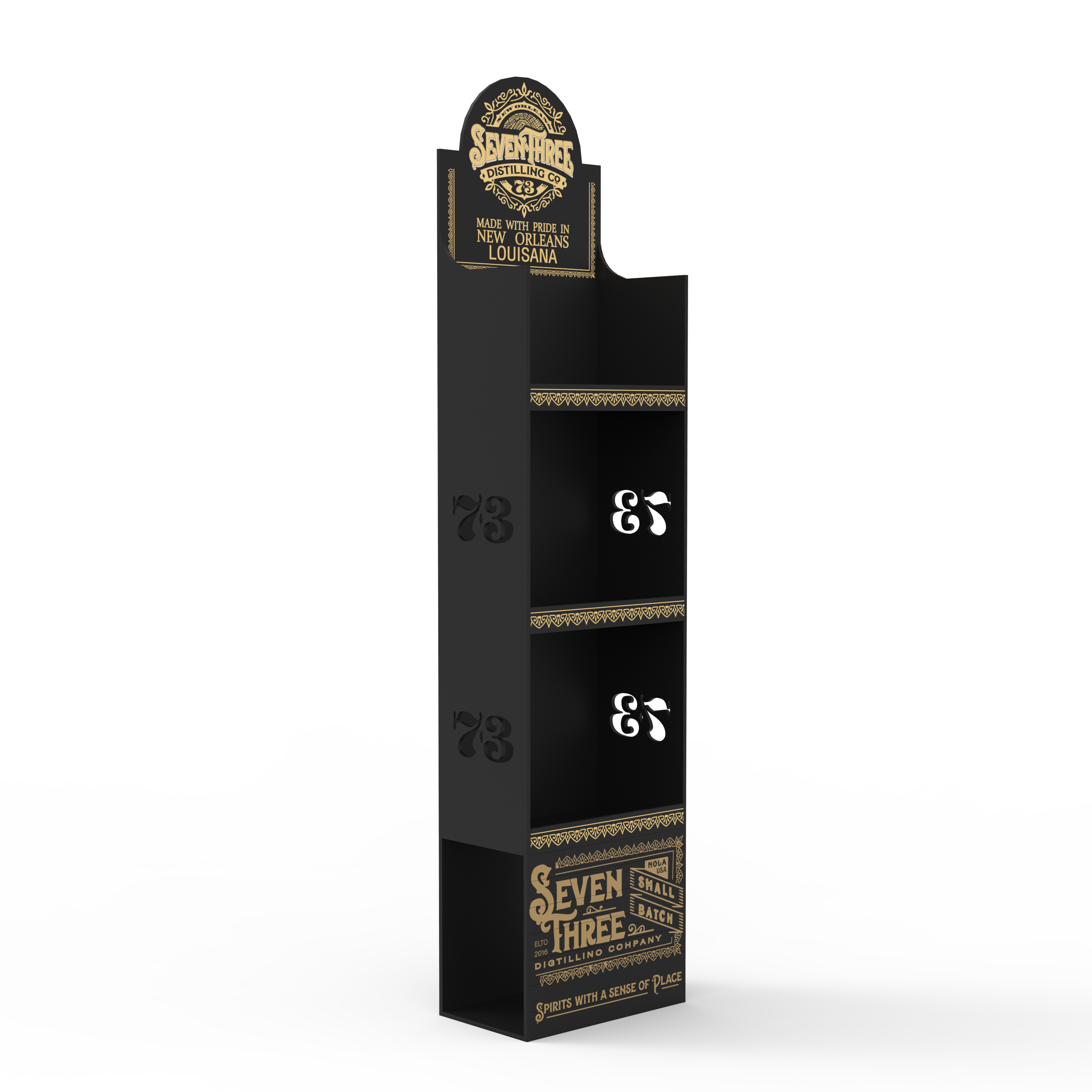 Apache Brand New Design Wooden Red Wine Display Rack for Stores — view 1