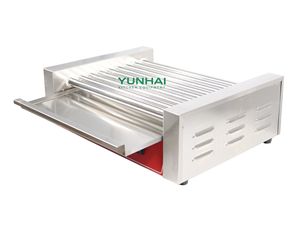 Mesin Pemanggang <span class=keywords><strong>Hot</strong></span> <span class=keywords><strong>Dog</strong></span> Listrik Komersial 2026 dari Baja Anti Karat dengan Roller untuk Hotel, Toko Makanan, Restoran, dan Penggunaan Rumah Tangga, Motor Baru - Product Image 4