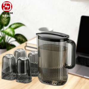 Jarra de <span class=keywords><strong>Agua</strong></span> Transparente, Juego de Jarras <span class=keywords><strong>y</strong></span> Tazas <span class=keywords><strong>para</strong></span> <span class=keywords><strong>Agua</strong></span> Fría <span class=keywords><strong>y</strong></span> Caliente, Jarra de <span class=keywords><strong>Agua</strong></span> Grande - Product Image 5