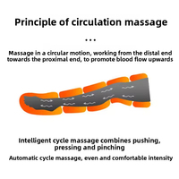 Masseur électrique pour les pieds et les jambes, compression d'air, récupération, chauffage, taille réglable, AS ALL STAR CE
