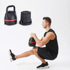 40lb kettlebell משקל סט 18KG משקל הרמת kettlebell עבור כוח אימון חדר כושר בית חיצוני מקורה כושר