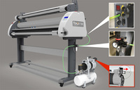 Laminateur électrique à froid Fayon 1600Da 1600Mm 63 pouces pour papier vinyle publicitaire en rouleau