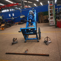 Camion de forage de puits d'eau portable hydraulique pour forage profond, adapté aux exploitations agricoles et aux mines