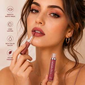 Set <span class=keywords><strong>de</strong></span> Brillo Labial 6 en 1, Mini Brillo Labial Líquido Mate Impermeable, Kit <span class=keywords><strong>de</strong></span> Regalo <span class=keywords><strong>de</strong></span> Brillo Labial Hidratante OEM - Product Image 4