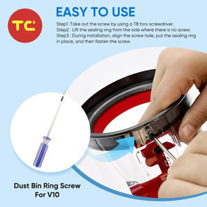 Tournevis hexagonal en forme d'étoile Applicable à la pièce d'aspirateur à vis à anneau de poubelle <span class=keywords><strong>V10</strong></span> - Product Image 2