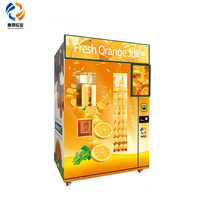 Nouvelle Arrivée Shanghai Miracle Distributeur Automatique de Jus d'Orange Frais Réfrigéré pour Stations de Métro, Centres Commerciaux et Marchés