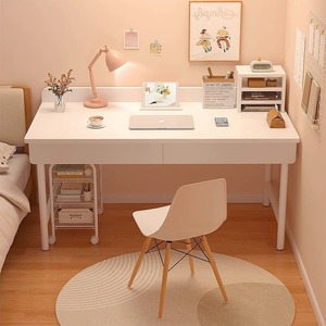 Modern Minimalist Makeup Vanity <b>Desk</b> With Storage Pine Wood Panel Design For Girls Bedroom Student <b>Study</b> Home Office Use - Product Image 3