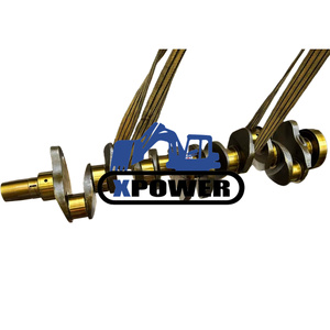 เพลาข้อเหวี่ยง XPower ใหม่ รุ่น 4N7693 สีดำ สำหรับเครื่องยนต์ 3306 รุ่น 235 235B 235C รถขุดตีนตะขาบ พร้อมการรับประกัน 6 เดือน - Product Image 1
