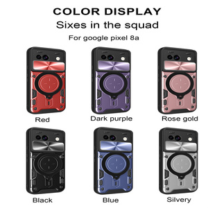 Étui de protection pour téléphone Lichicase avec bordure en TPU souple, plaque arrière anti-gravité, <span class=keywords><strong>pochette</strong></span> pour Google Pixel <span class=keywords><strong>11</strong></span> <span class=keywords><strong>11</strong></span> Pro <span class=keywords><strong>11</strong></span> Pro XL, coque arrière magnétique - Product Image 1
