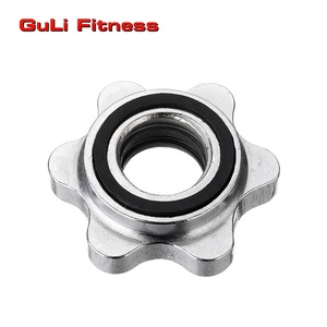 Juego de mancuernas de levantamiento de pesas, <span class=keywords><strong>1</strong></span> pulgada, conjunto de <span class=keywords><strong>Collar</strong></span> de estrella de bloqueo, 25/28/30mm, abrazaderas de tornillo de barra, Spinlock - Product Image 6