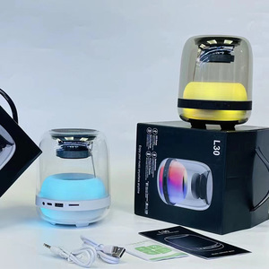 Bán Sỉ Hộp Loa Không Dây Trong Suốt Toàn Thân Rỗng Mạnh Mẽ 5W/15W Đèn Flash RGB - Product Image 3