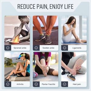 <span class=keywords><strong>Tobillera</strong></span> ultrafina personalizada para hombres y mujeres, correas de tobillo ajustables para ARCO, esguince de pie, <span class=keywords><strong>tendinitis</strong></span>, Fútbol - Product Image 4