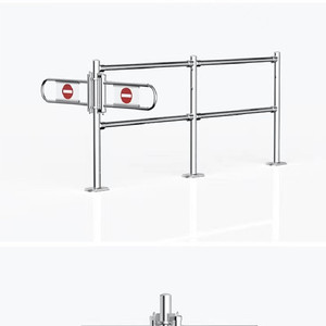 Barrière de sécurité robuste anti-collision pour accès unidirectionnel, idéale pour les caisses de supermarché et les entrées de centres commerciaux - Product Image 3