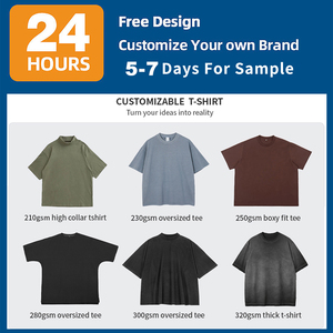 Clothing Manufacturers Custom T Shirt Mens <b>Graphic</b> <b>Tee</b> Gym Wear <b>Plus</b> <b>Size</b> T-Shirt Plain Heavyweight 100% Cotton Oversized Tshirt - Product Image 3