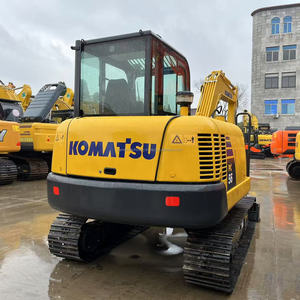 Excavatrice utilisée de bonne performance excavatrice de KOMATSU PC56 petit prix à vendre excavatrice de chenille de 5 tonnes KOMATSU PC56-7 - Product Image 2