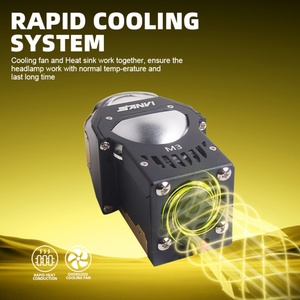 Amélioration des phares de voiture : Module LED M3 de 1,6 pouce, lentille de projecteur LED super lumineuse, phares de rechange, lentille LED pour voiture, 5500K - Product Image 5