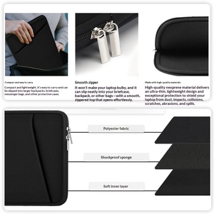 Étui de protection pour ordinateur portable de style nouveau, housse intérieure en mousse ultra-légère, résistante aux chutes, housse minimaliste pour tablette, sac pour ordinateur de 15,6 pouces - Product Image 2