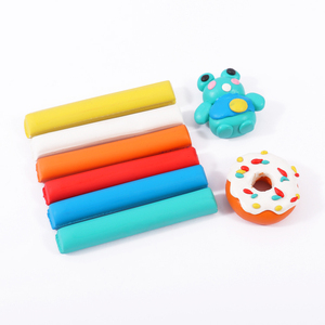 Foska MSDS Certification non toxique sécurité réutilisable doux et non collant 6 couleurs vives pâte à <span class=keywords><strong>modeler</strong></span> pour garçons filles enfants - Product Image 5